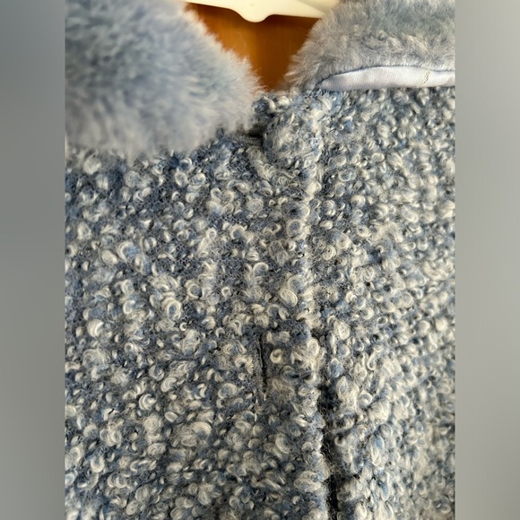 Lesy Lisseta Cosi Faux Fur Belted Dress Size 3T - Picture 4 of 11